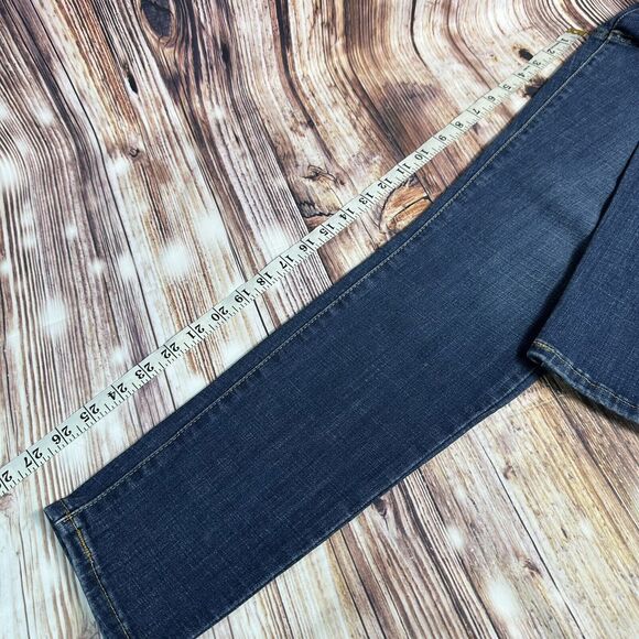 Levi's 721 HIGH RISE SKINNY Womens Size 31 Blue Jeans Denim Pants 30x27.5 - Picture 7 of 11
